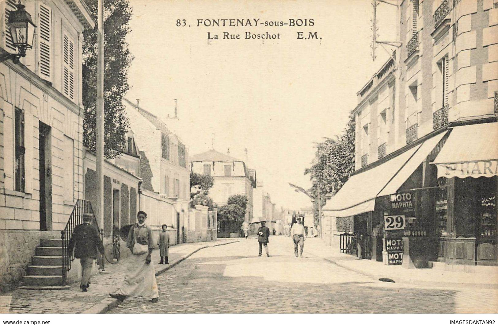 94 FONTENAY SOUS BOIS #MK33139 LA RUE BOSCHOT - Fontenay Sous Bois