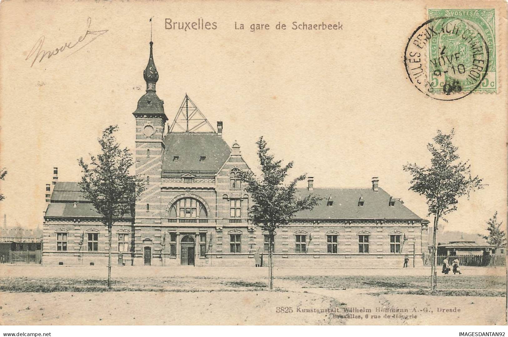 BELGIQUE #MK35407 BRUXELLES LA GARE DE SCHAERBEEK - Schienenverkehr - Bahnhöfe