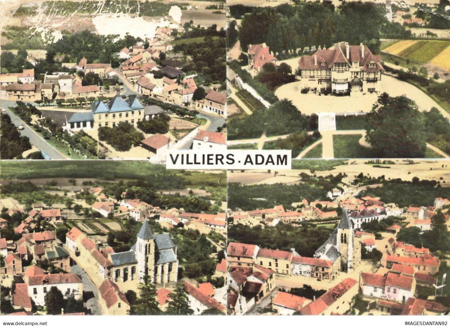 95 VILLIERS ADAM #AS30262 VUES AERIENNES LE SCOTCH BAR - Villiers Le Bel