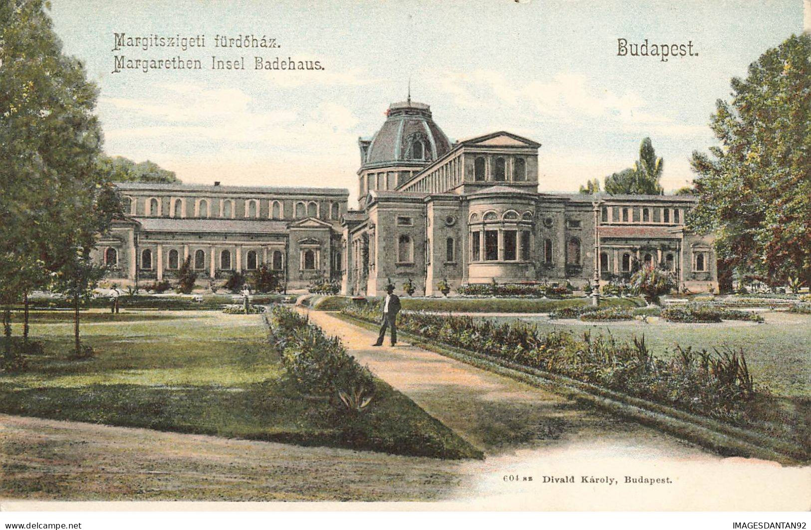 HONGRIE #MK39188 BUDAPEST MARGITSZIGETI FURDOHAZ MARGARETHEN INSEL BADEHAUS - Hungría