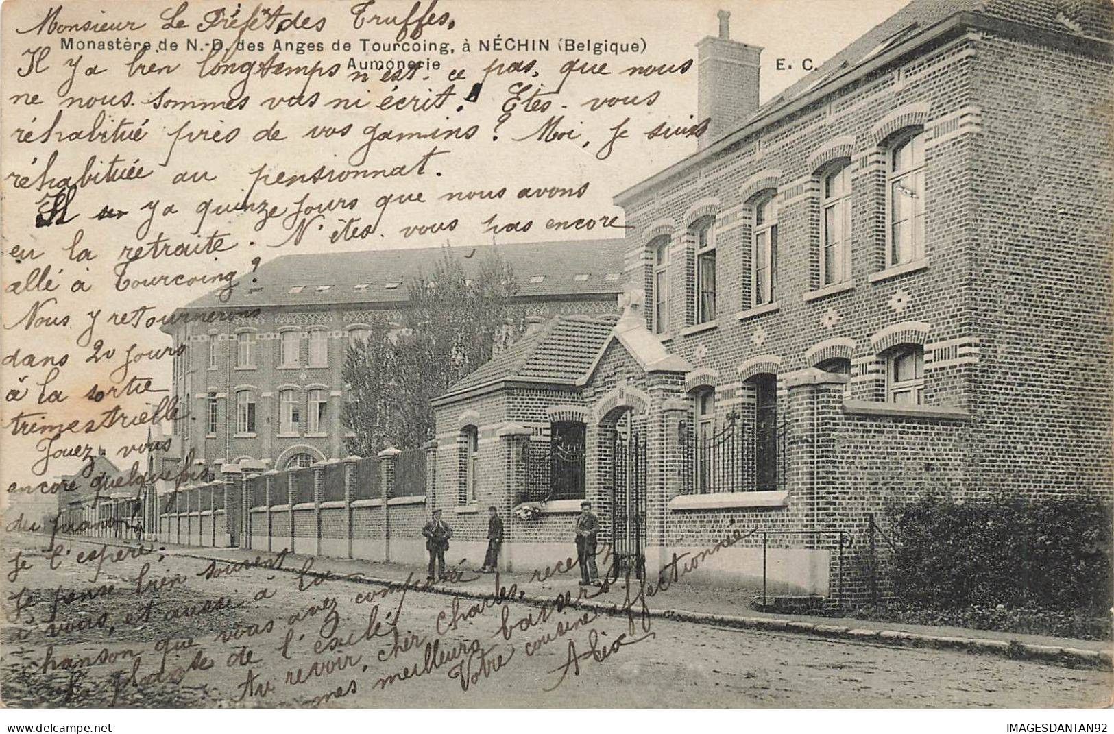 BELGIQUE #MK35718 MONASTERE DE N B DES ANGES DE TOURCOING A NECHIN AUMONERIE - Other & Unclassified