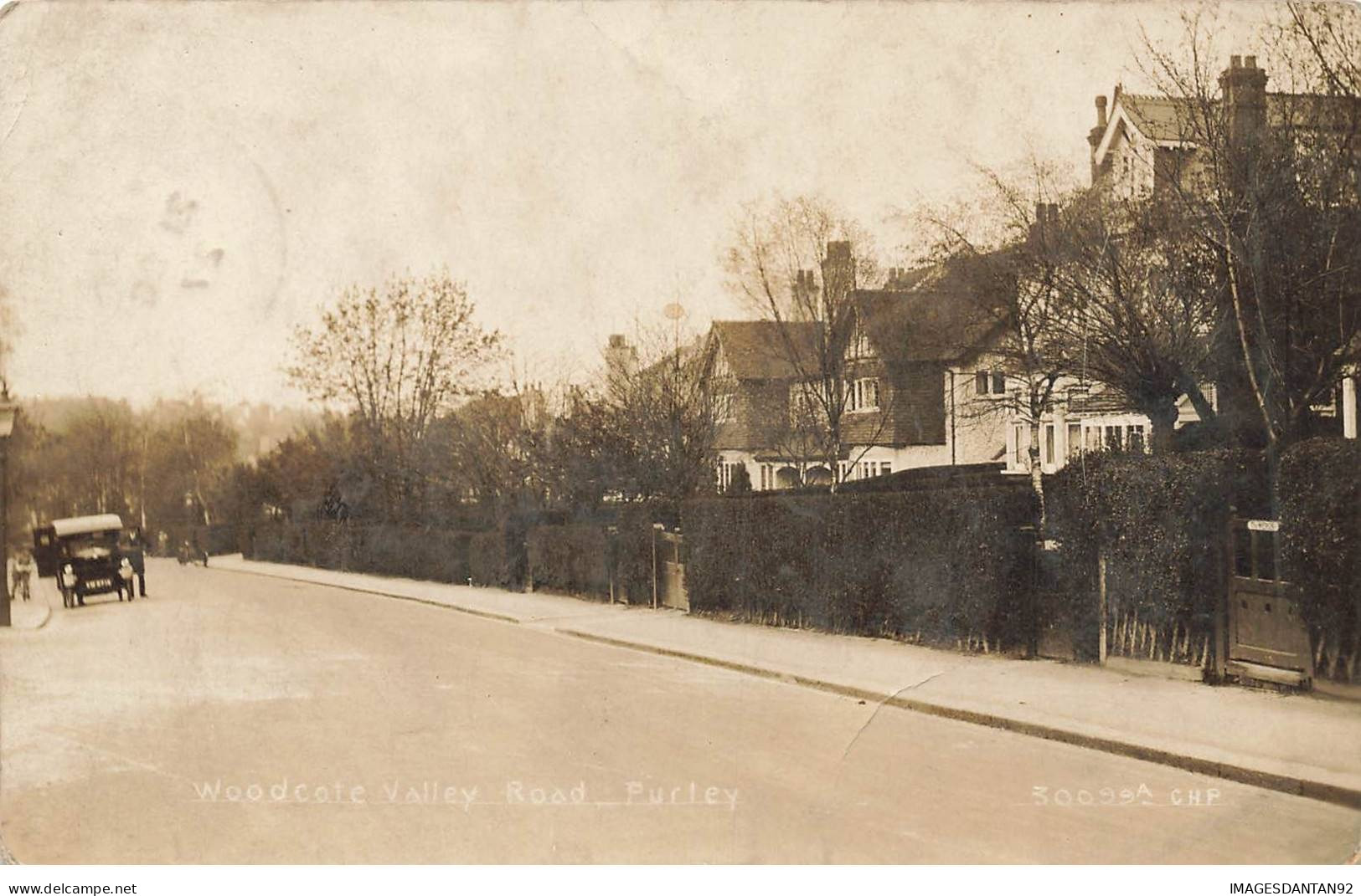 ROYAUME UNI #MK36056 WOODCATE VALLEY ROAD PURLEY CARTE PHOTO - Surrey