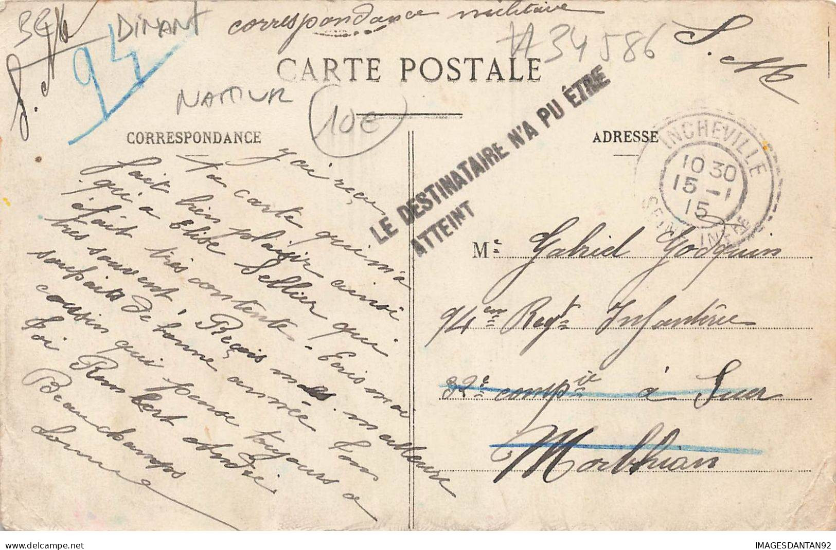 BELGIQUE #MK34586 NAMUR . BATAILLE DE DINANT 16 AOUT 1914 - Dinant