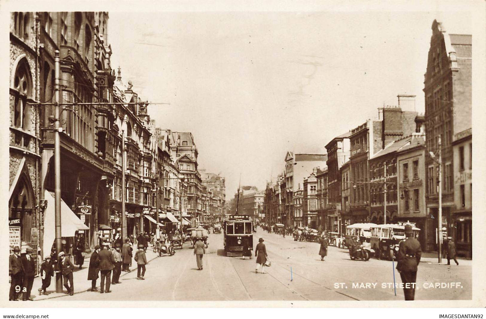 PAYS DE GALLES #MK36126 ST MARY STREET CARDIFF TRAMWAY - Other & Unclassified