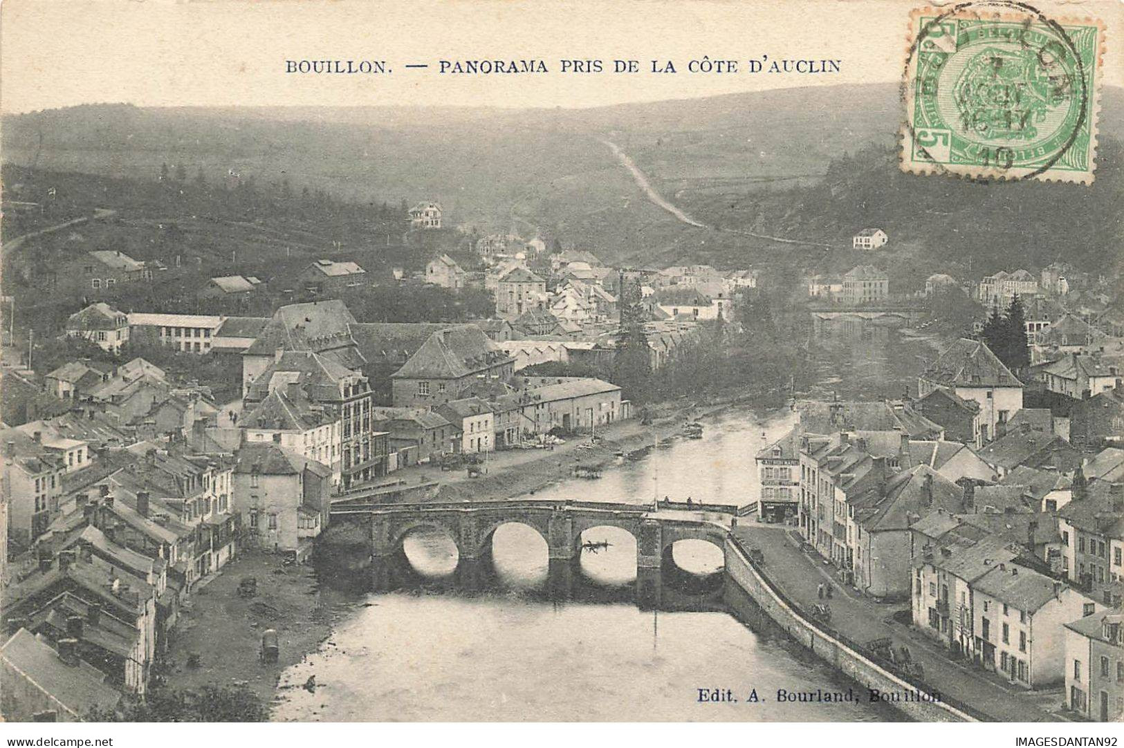 BELGIQUE #MK35456 BOUILLON PANORAMA PRIS DE LA COTE D AUCLIN PONT - Bouillon