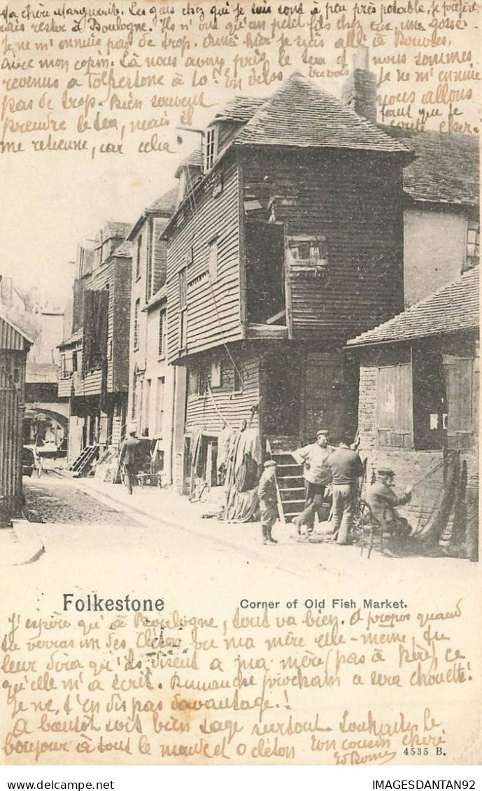 ROYAUME UNI #MK36068 FOLKESTONE CORNER OF OLD FISH MARKET - Folkestone