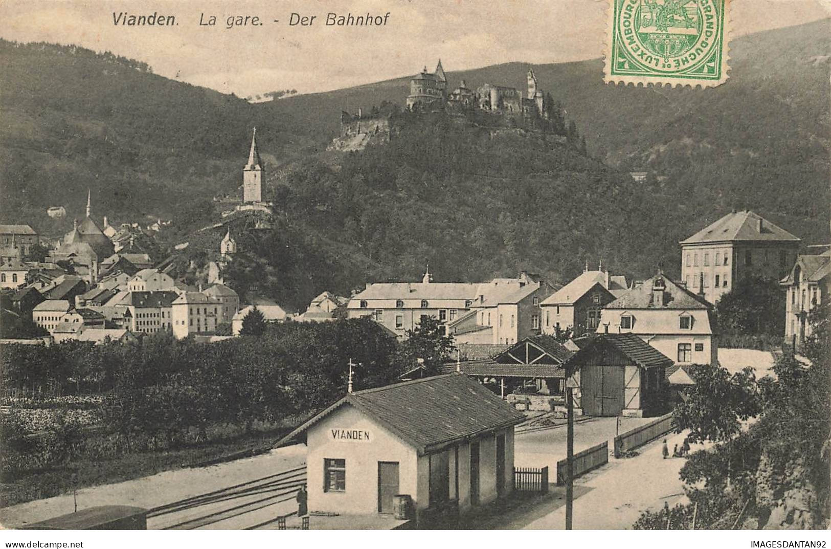 LUXEMBOURG #AS31325 VIANDEN LA GARE DER BAHNHOF - Vianden
