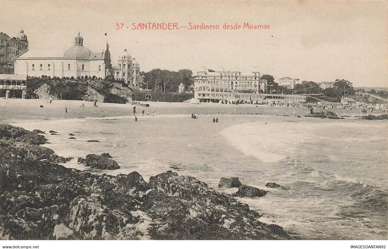 ESPAGNE #AS31555 SANTANDER SARDINERO DESDE MIRAMAR - Cantabrië (Santander)
