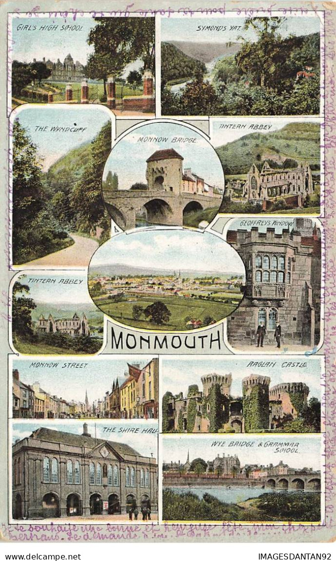 PAYS DE GALLES #MK36120 MONMOUTH MULTI VUES - Other & Unclassified