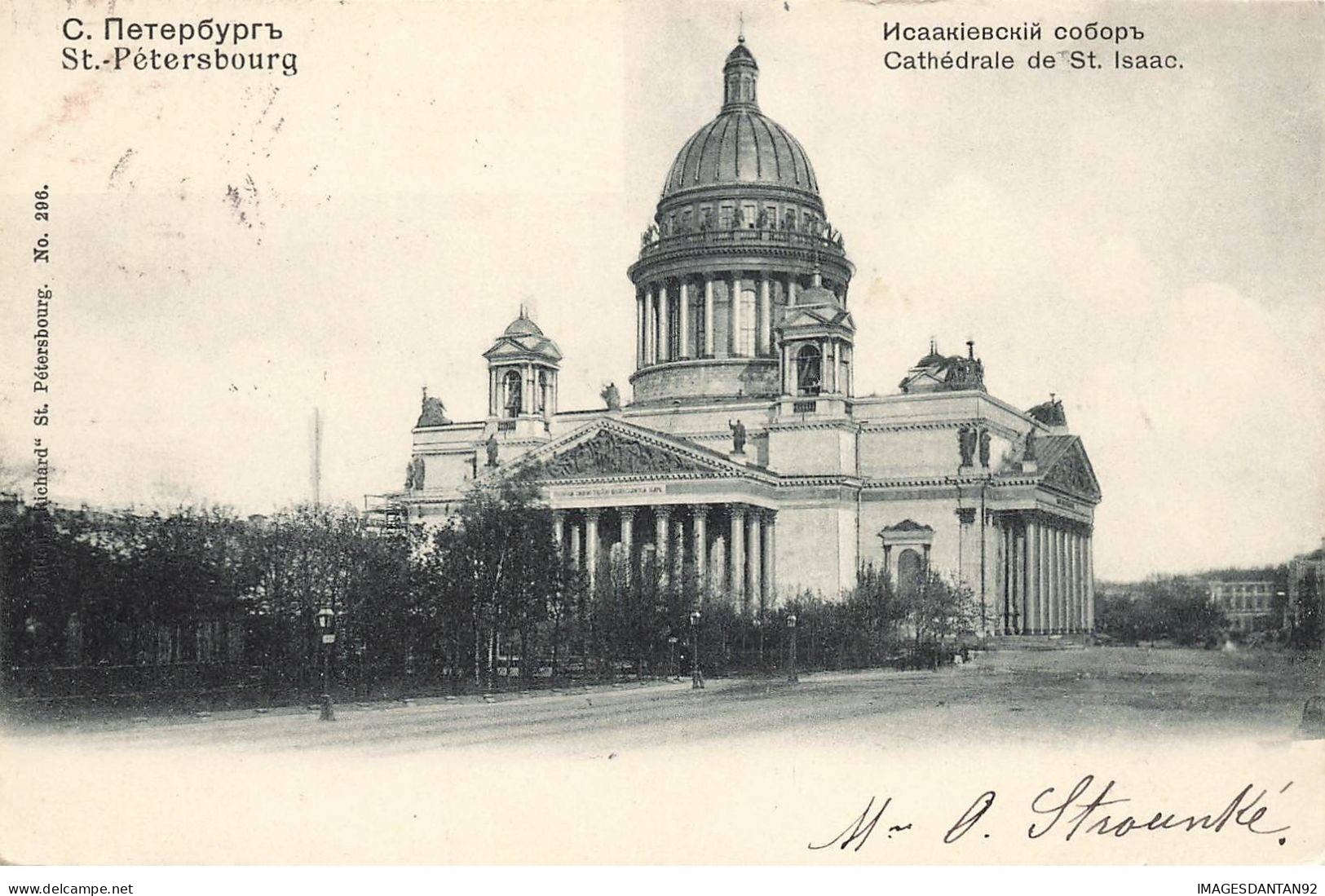 RUSSIE RUSSIA #FG34952 ST PETERSBOURG CATHEDRALE DE ST ISAAC - Russia