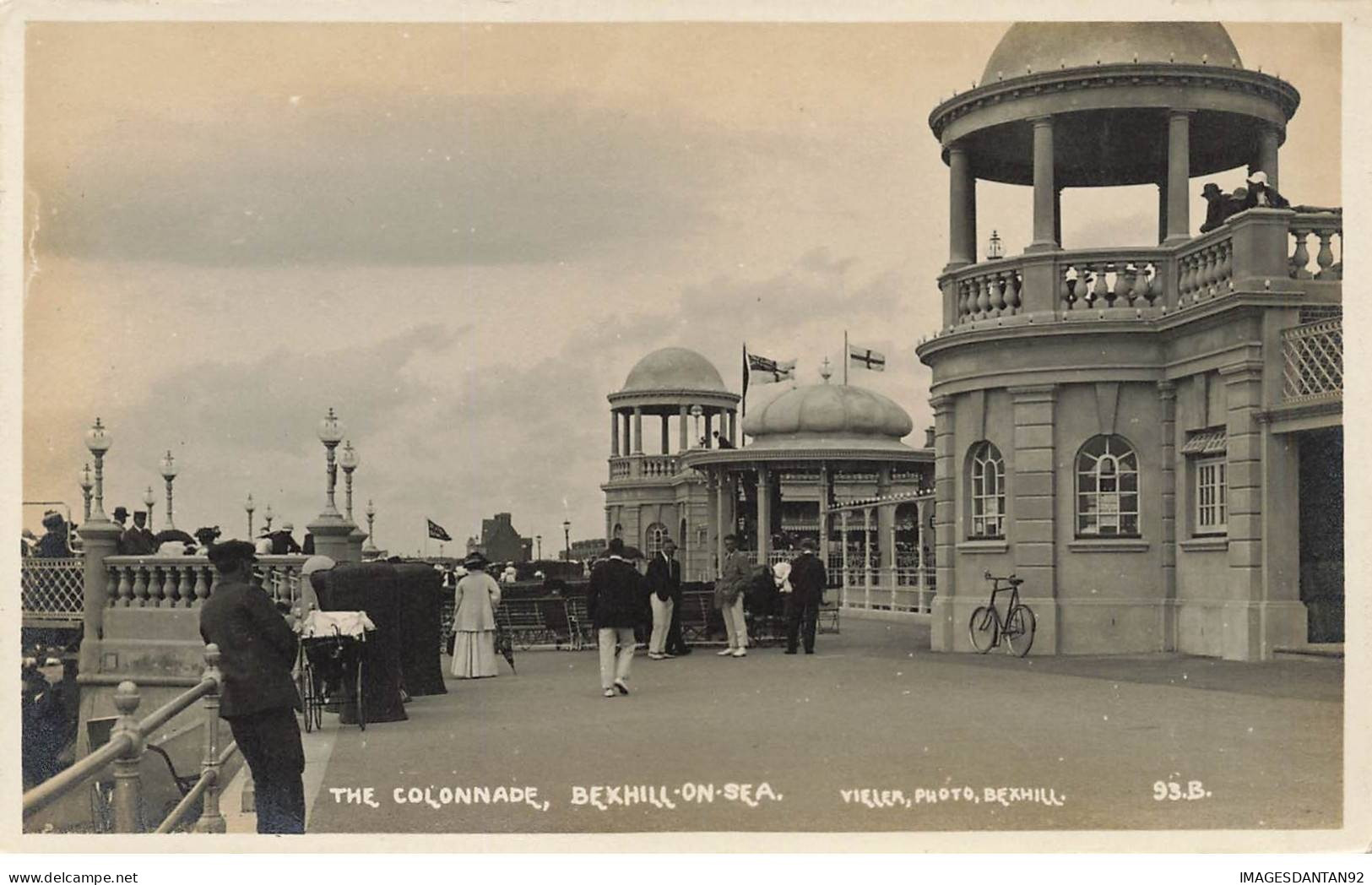 ROYAUME UNI #MK36035 THE COLONNADE BEXHILL ON SEA CARTE PHOTO - Sonstige & Ohne Zuordnung