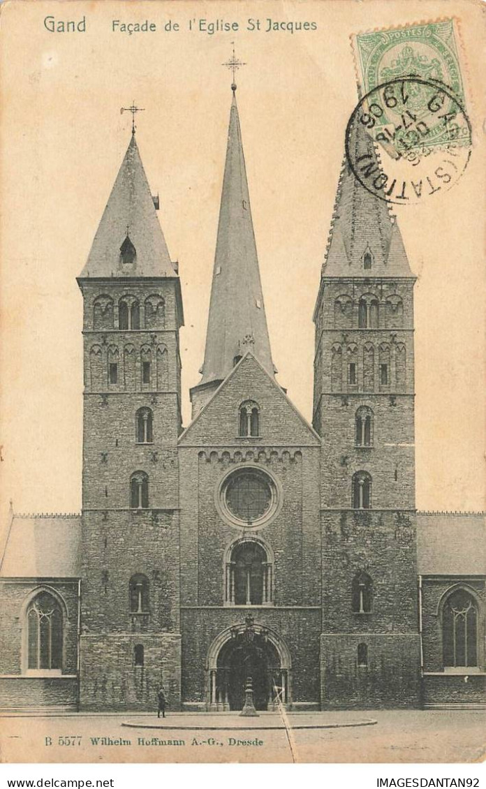 BELGIQUE #MK35486 GAND FACADE DE L EGLISE ST JACQUES - Gent