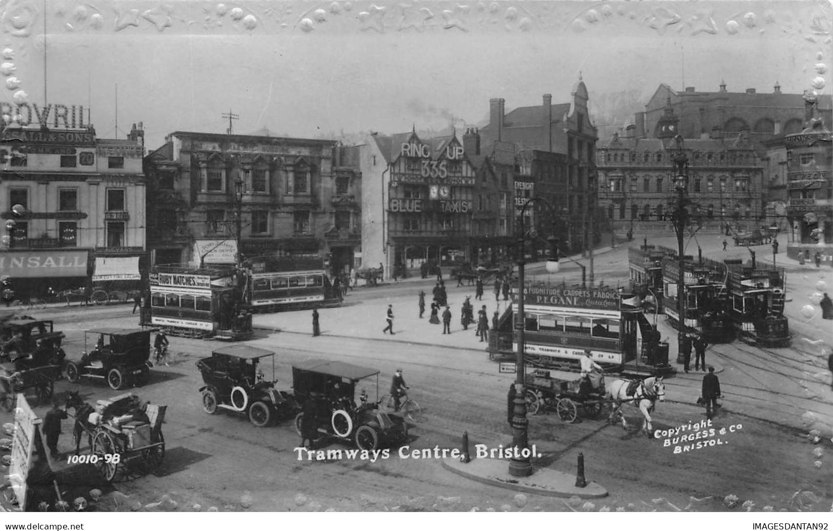 ROYAUME UNI #MK36095 BRISTOL TRAMWAYS CENTRE AUTOMOBILE VOITURE BUS - Bristol