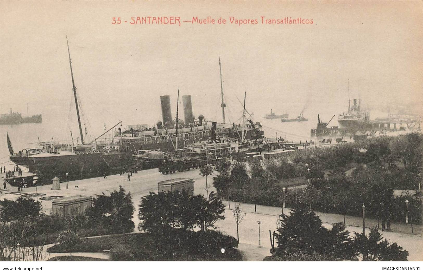 ESPAGNE #AS31564 SANTANDER MUELLE DE VAPORES TRANSATLANTICOS - Cantabria (Santander)