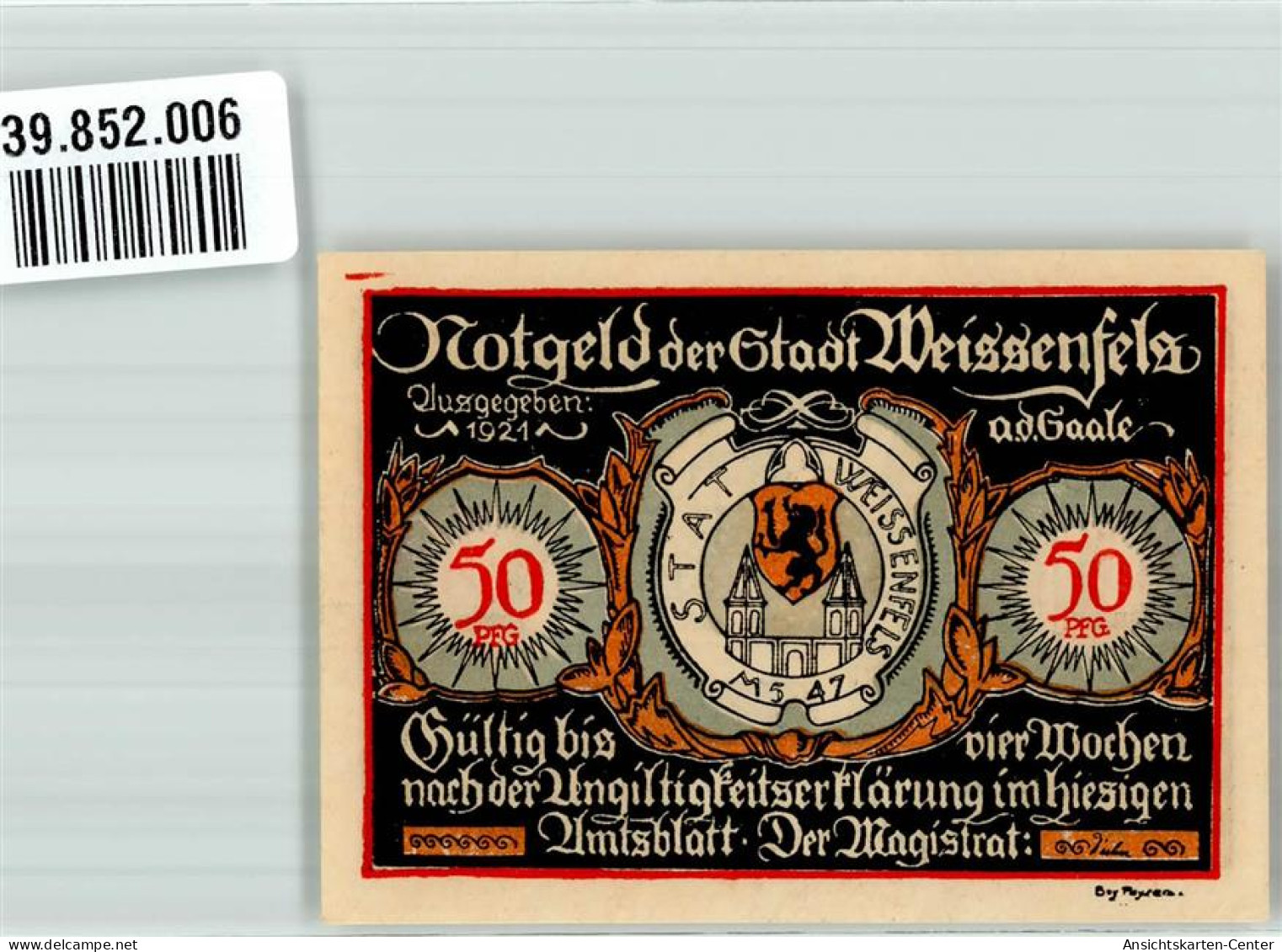 39852006 - Weissenfels , Saale - Weissenfels