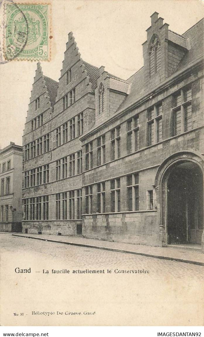 BELGIQUE #MK35494 GAND LA FAUCILLE ACTUELLEMENT LE CONSERVATOIRE - Gent