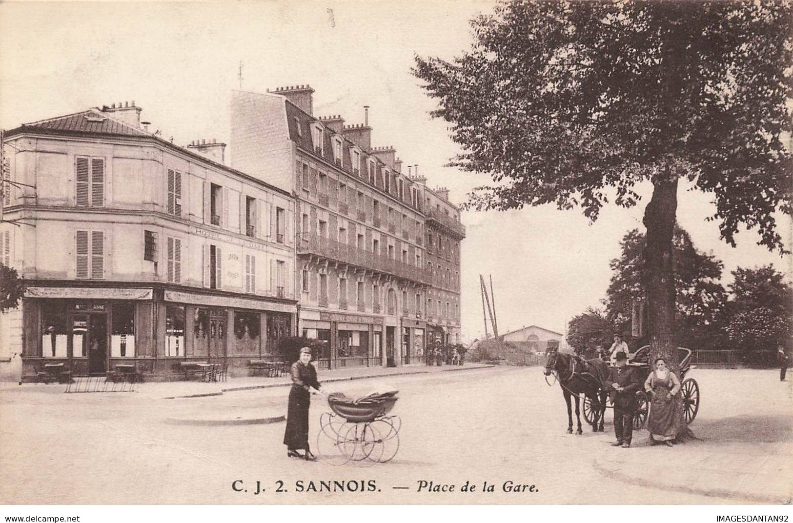 95 SANNOIS #AS30088 PLACE DE LA GARE - Sannois