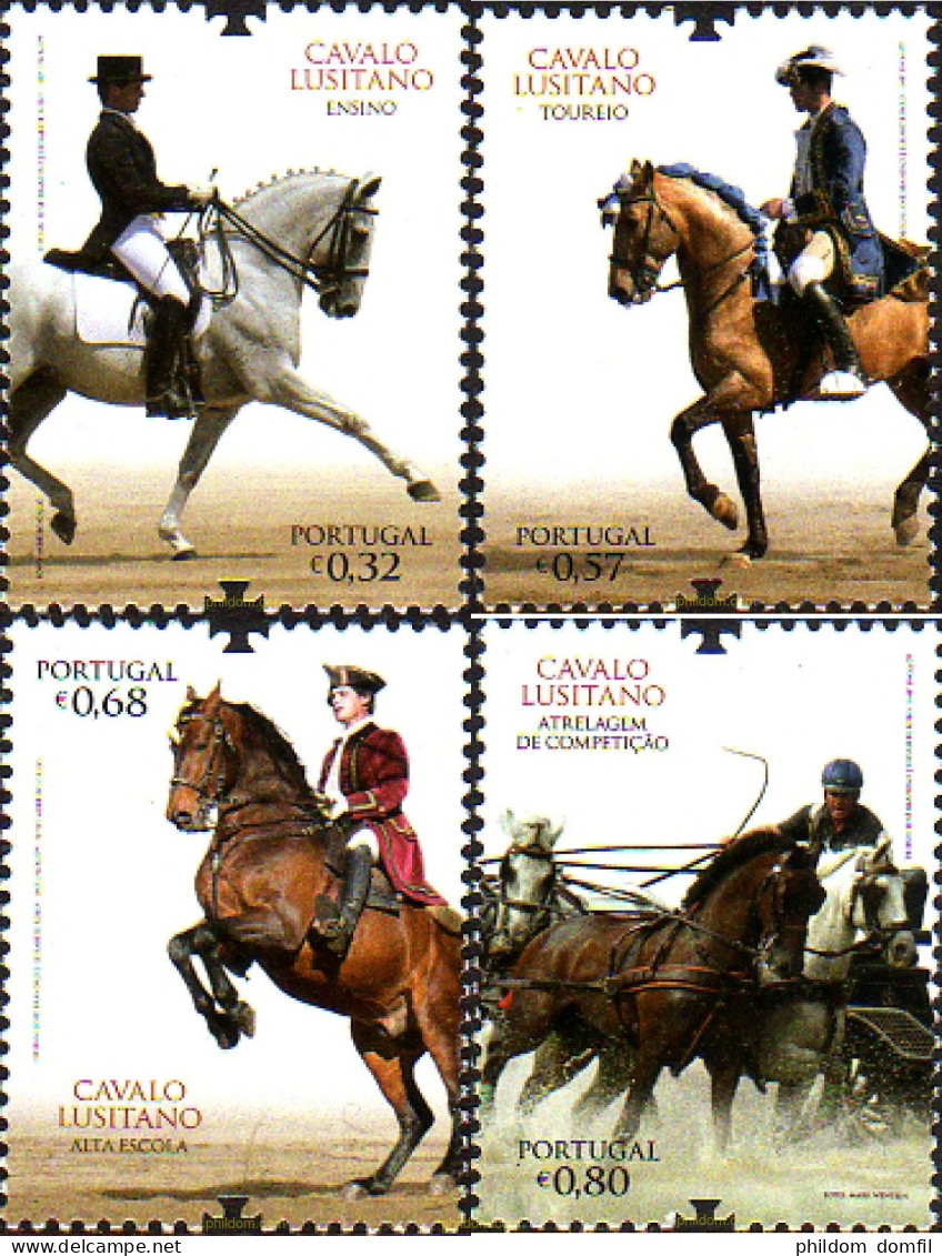 668757 MNH PORTUGAL 2009 EQUITACION - Sonstige & Ohne Zuordnung