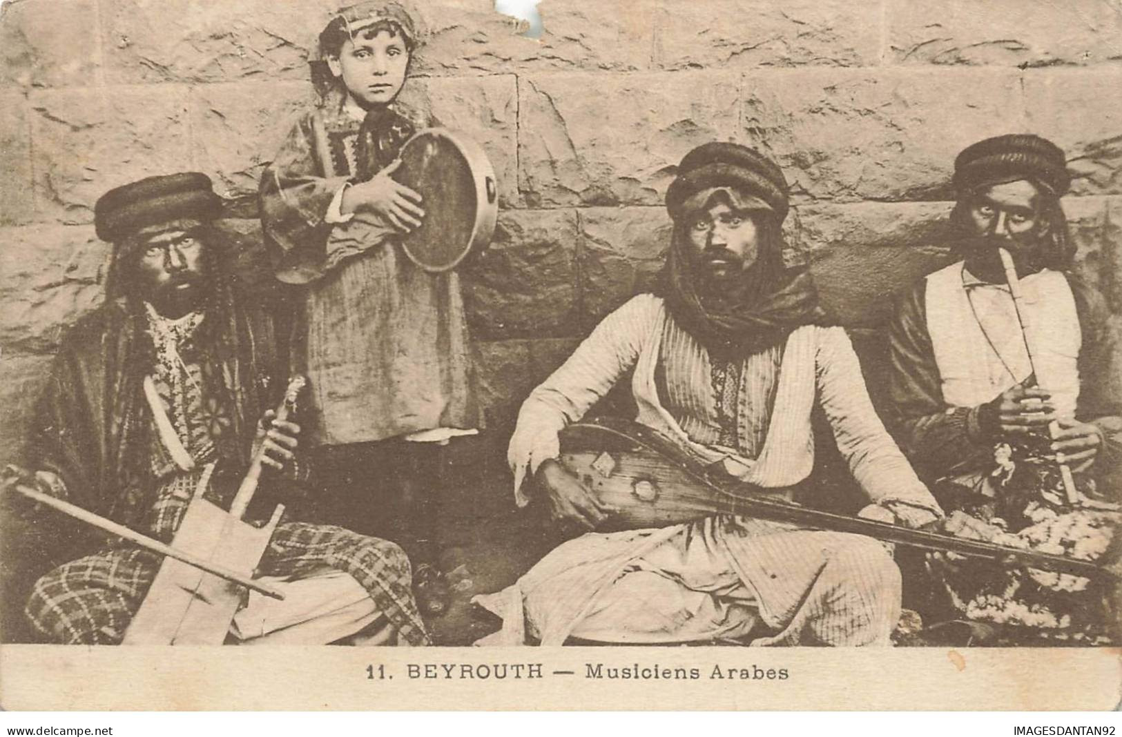 LIBAN #MK34238 BEYROUTH . MUSICIENS ARABES - Libanon