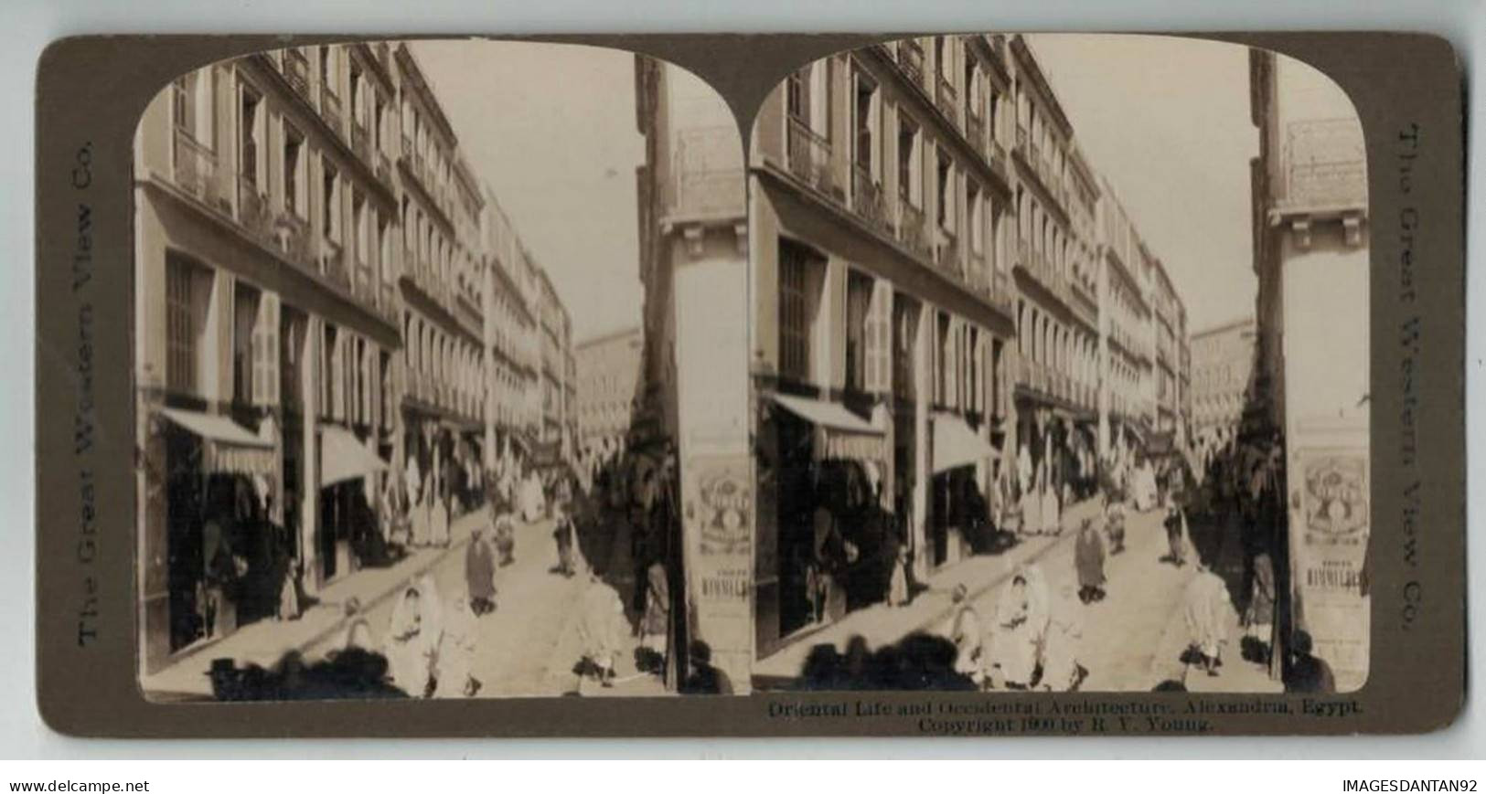 EGYPTE EGYPT #PP1328 ALEXANDRIE SCENE DE VIE 1900 - Stereo-Photographie