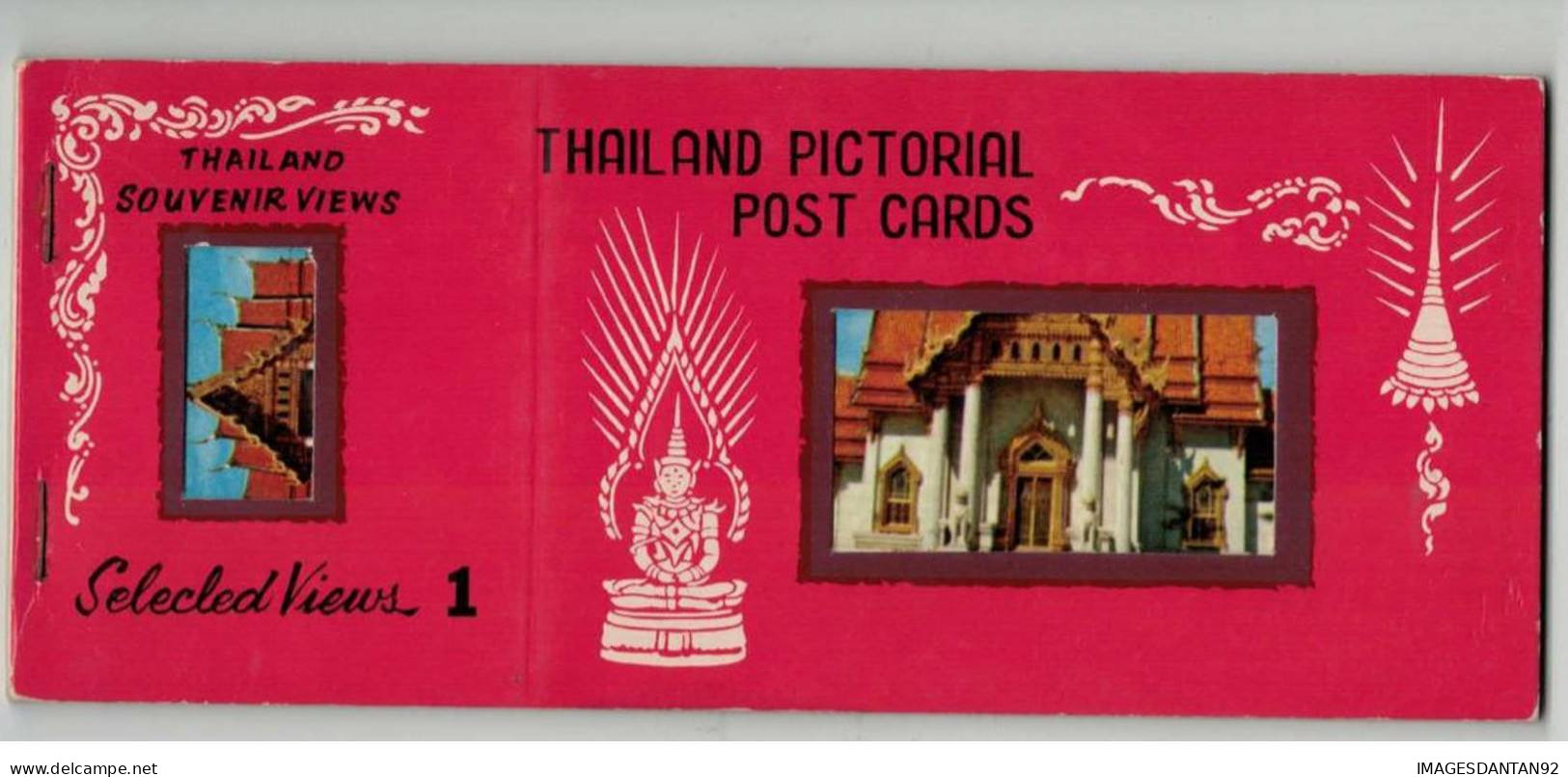 THAILANDE #FG35312 THAILAND CARNET 9 VUES VIEWS COMPLET - Thailand