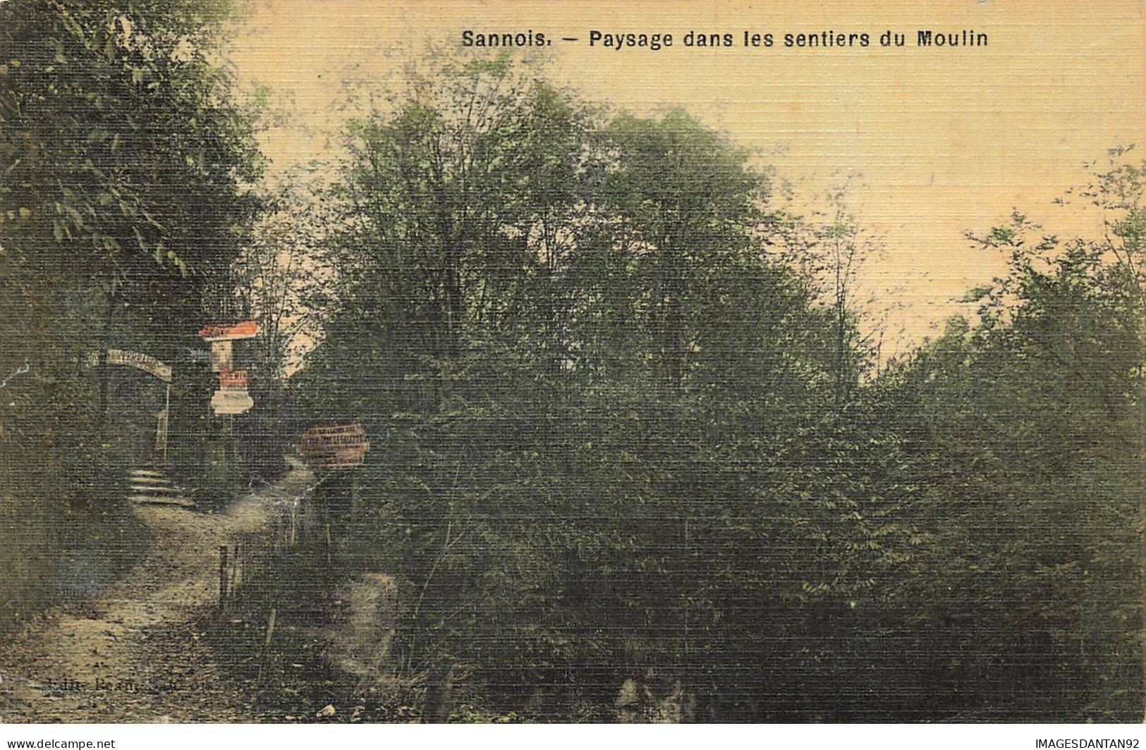 95 SANNOIS #AS30080 PAYSAGE DANS LES SENTIERS DU MOULIN TOILEE - Sannois