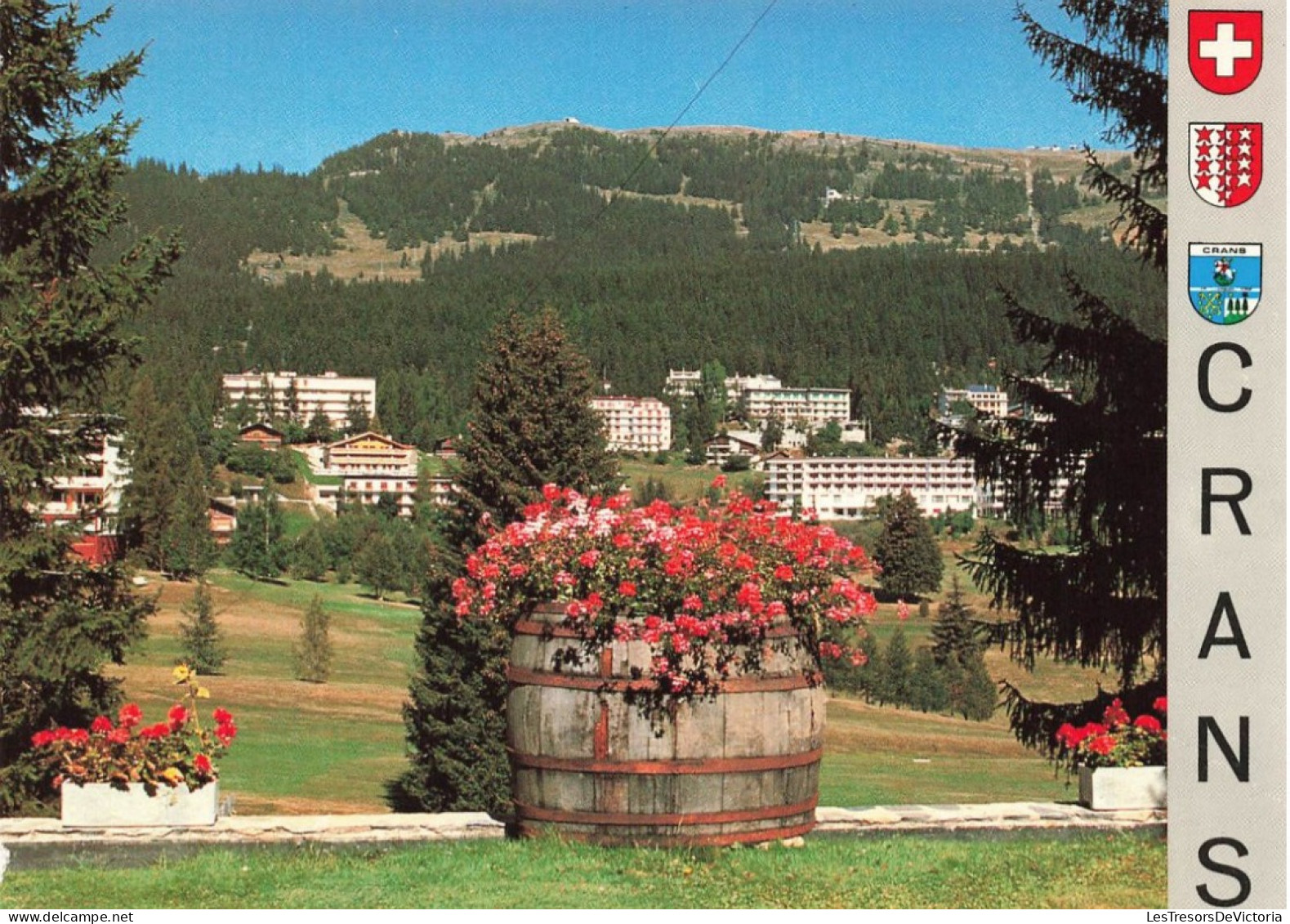 SUISSE - Suisse - Schweiz - Switzerland - Crans Montana - Alpes Valaisannes - Carte Postale - Sierre