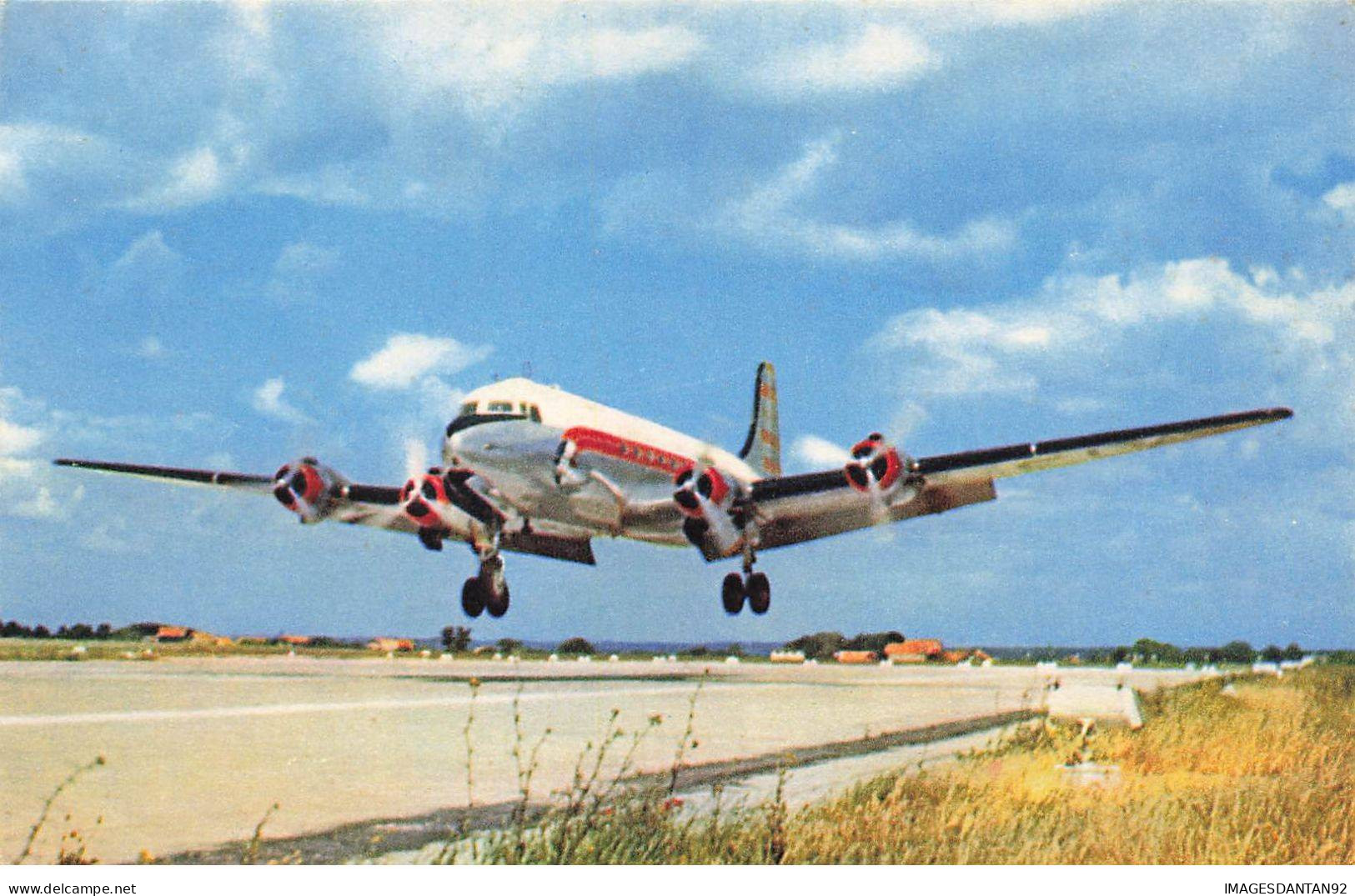 AVIONS #MK44422 QUADRIMOTEUR DOUGLAS D C 4 CIE AIR ALGERIE - 1946-....: Modern Era