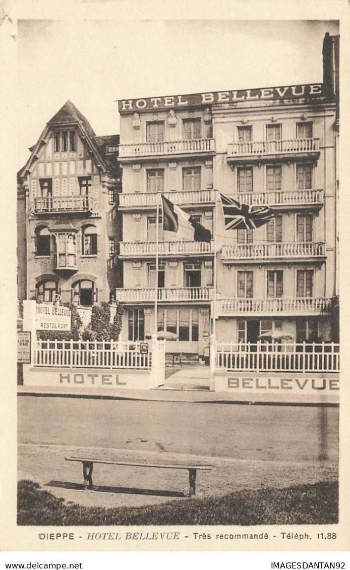 76 DIEPPE #MK42889 HOTEL BELLEVUE - Dieppe