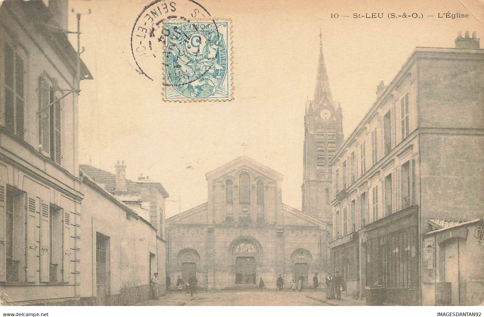 95 SAINT LEU #AS30061 L EGLISE - Saint Leu La Foret