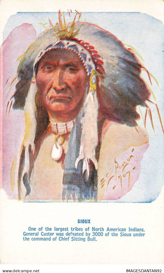 INDIENS #MK41861 SIOUX INDIAN - Native Americans