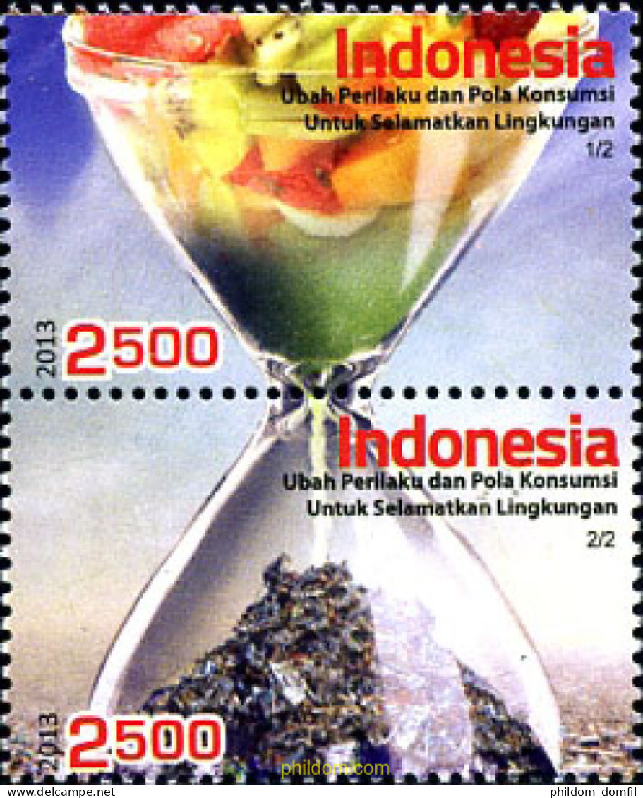 309929 MNH INDONESIA 2013 MEDIO AMBIENTE - Indonesia