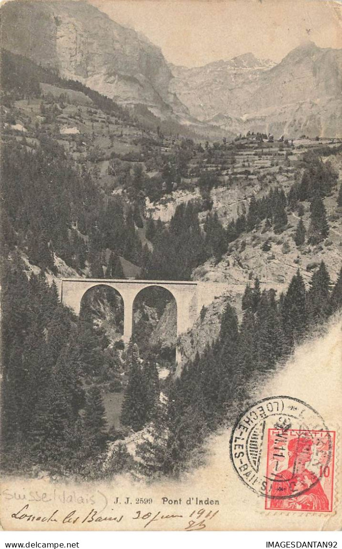 SUISSE #MK43999 PONT D INDEN - Inden