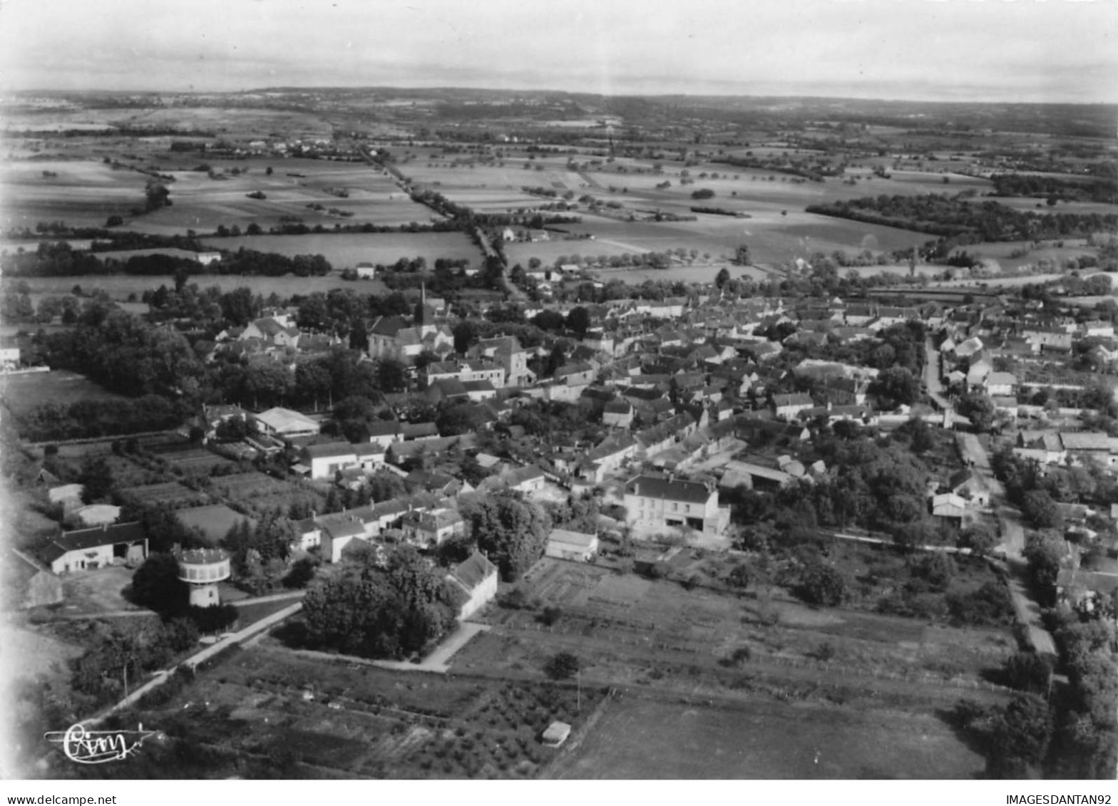 18 LES AIX D ANGILLON #MK33710 VUE GENERALE AERIENNE - Les Aix-d'Angillon