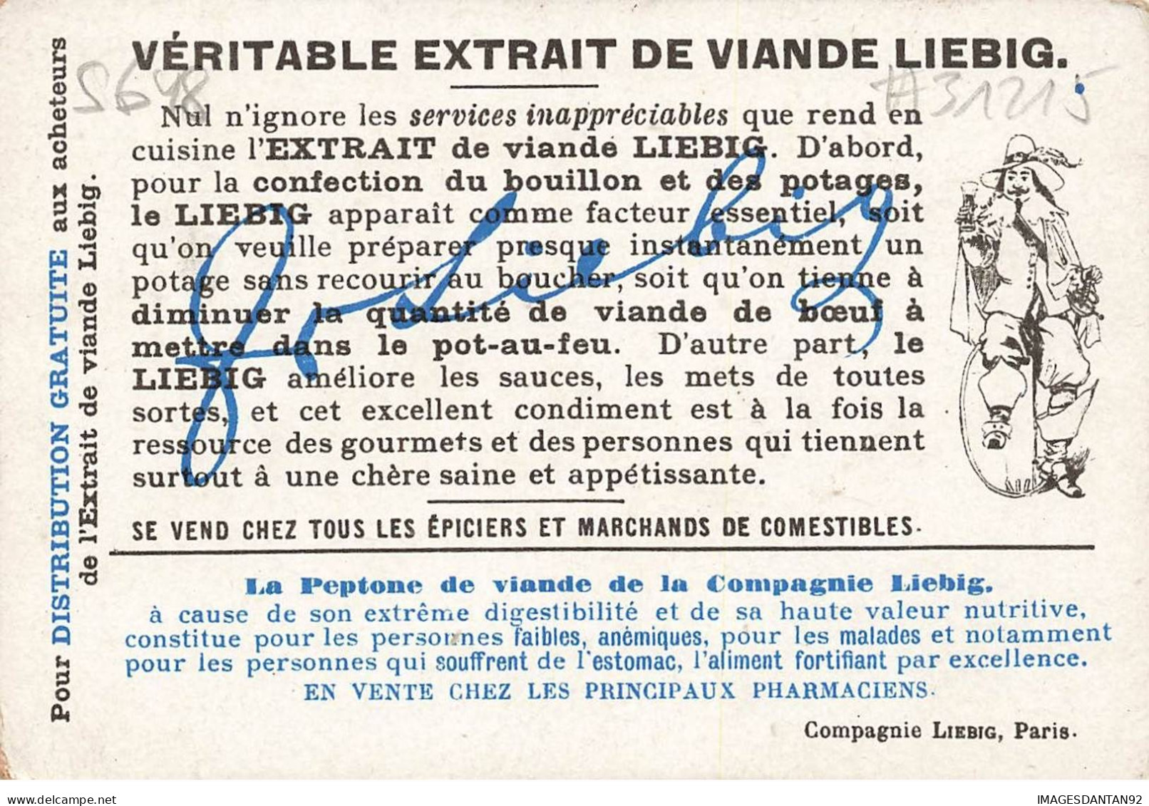 CHROMO #CL31215 LIEBIG S648 FAUST GOUNOD OPERA DE PARIS - Liebig