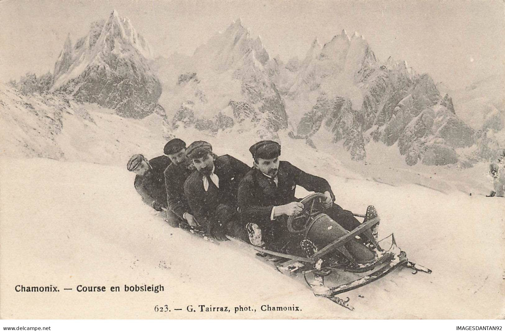 74 CHAMONIX #AS38507 COURSE EN BOBSLEIGH - Chamonix-Mont-Blanc