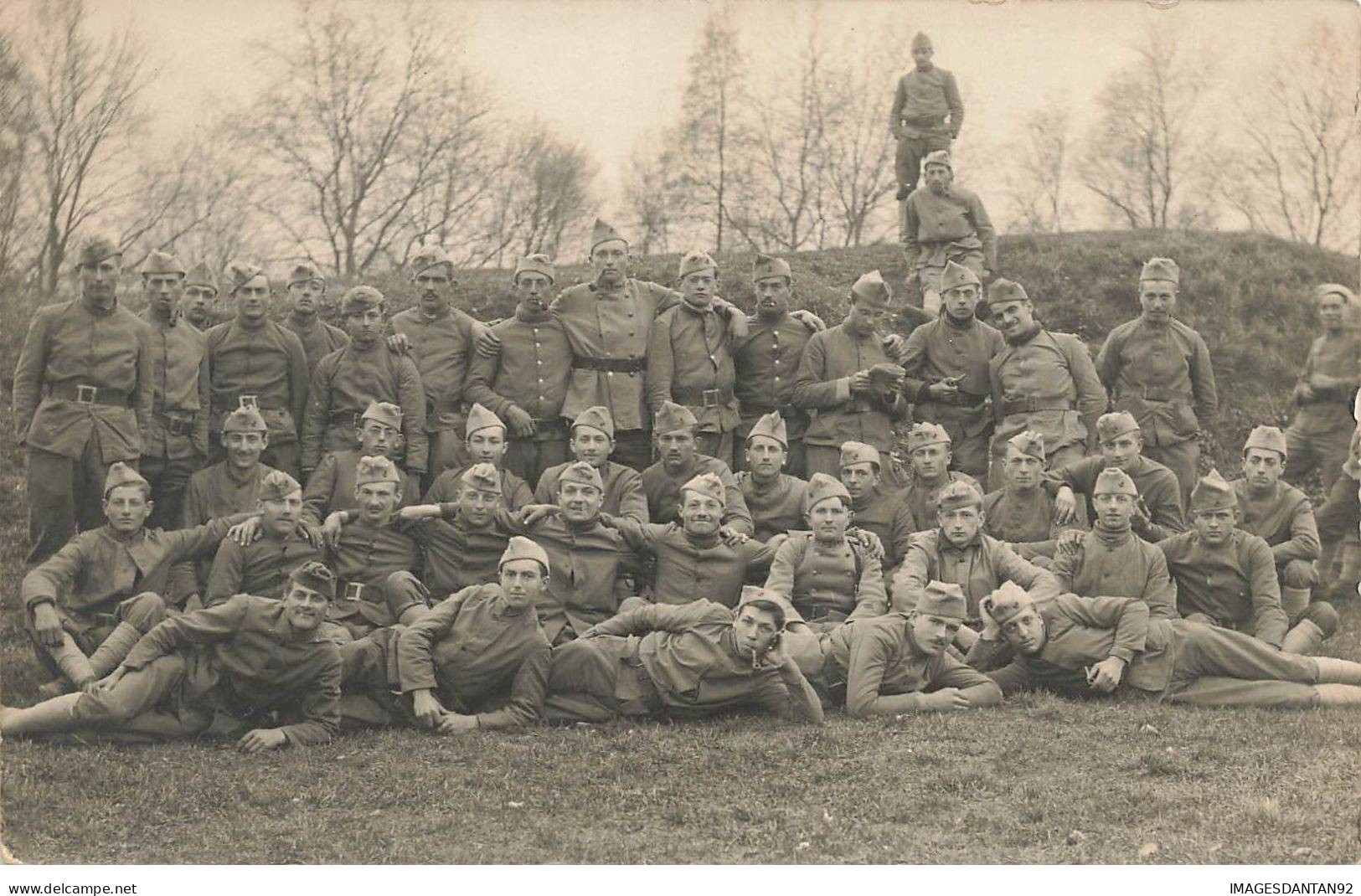 56 COETQUIDAN #MK42623 CAMP DE COETQUIDAN REGIMENT MILITAIRE CARTE PHOTO - Guer Coetquidan