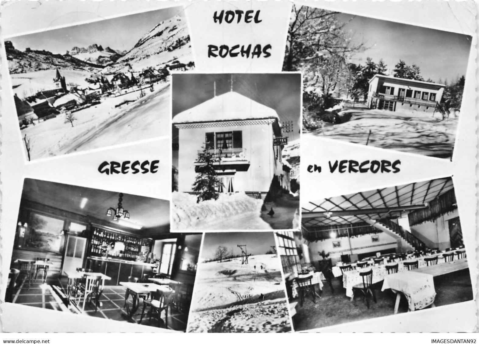 38 GRESSE EN VERCORS #MK43117 HOTEL ROCHAS MULTI VUES - Vercors