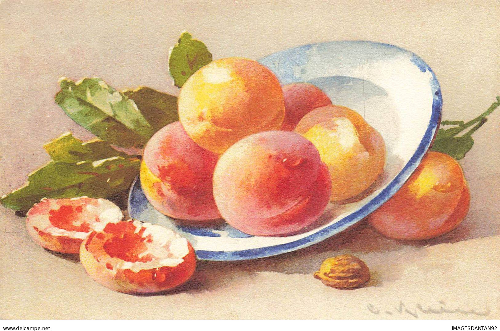 ILLUSTRATEURS #MK44462 FRUITS ABRICOT PAR ILLUSTRATEUR KLEIN - Klein, Catharina