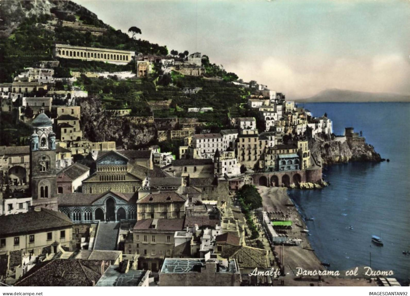 ITALIE #MK42320 AMALFI PANORAMA AVEC LE DOME - Other & Unclassified