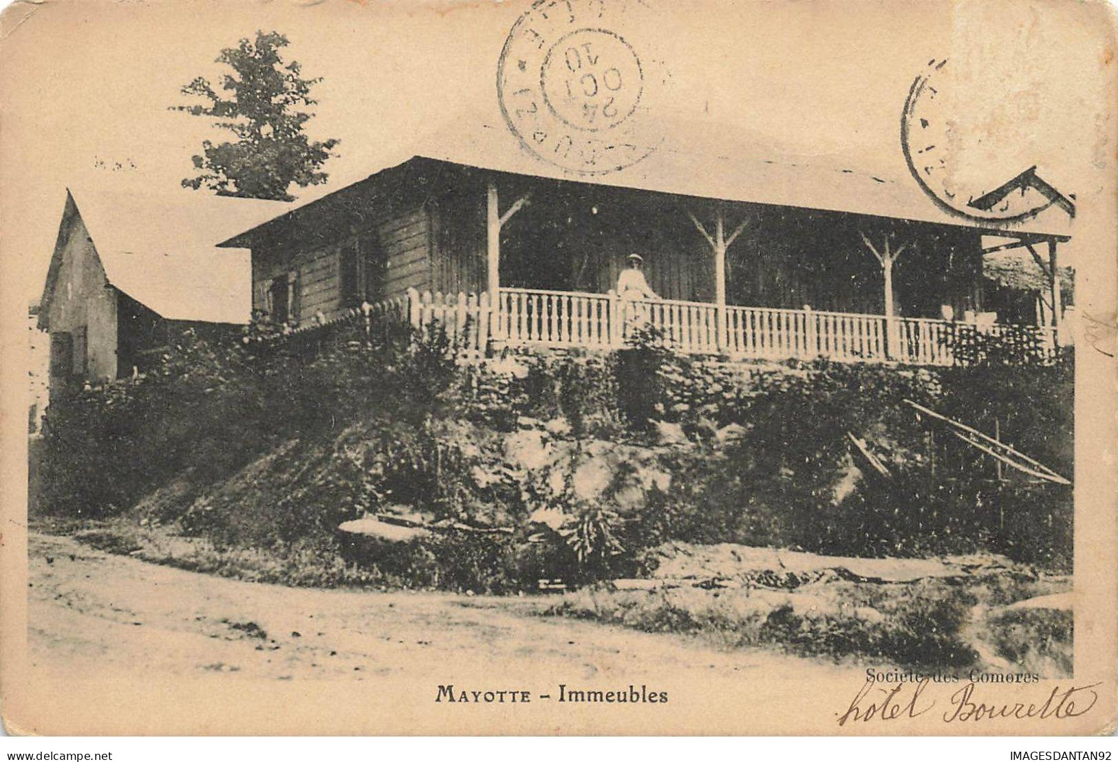 MAYOTTE #MK44221 IMMEUBLES STE COMORES - Mayotte