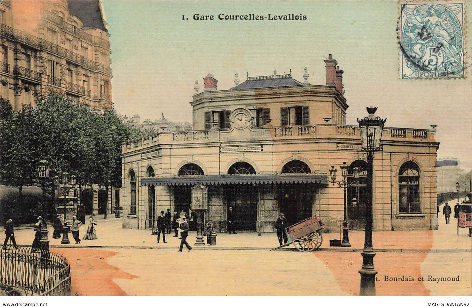 75017 PARIS #AS38546 GARE COURCELLES LEVALLOIS - Métro Parisien, Gares