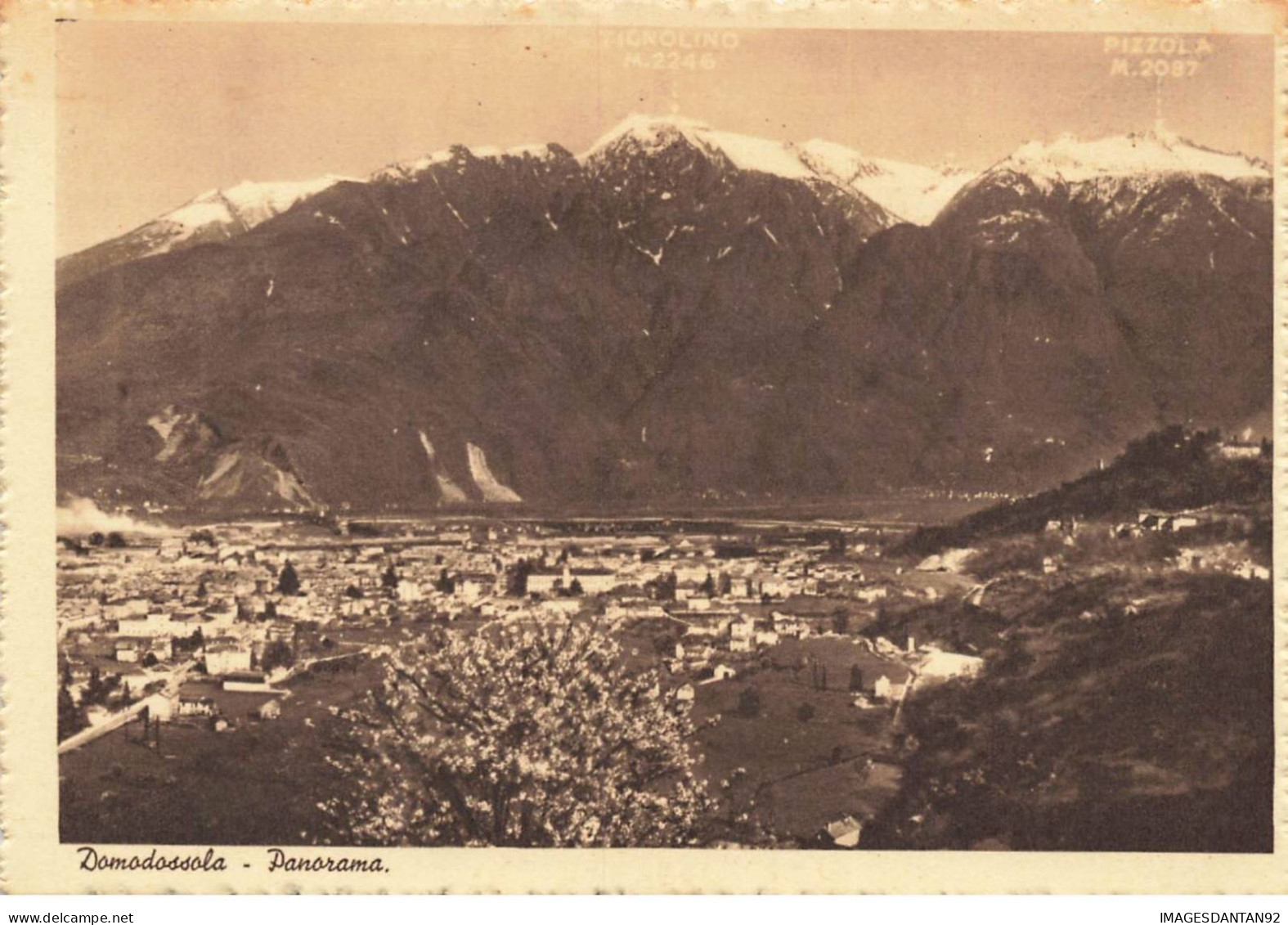 ITALIE #MK42302 DOMODOSSOLA PANORAMA - Other & Unclassified