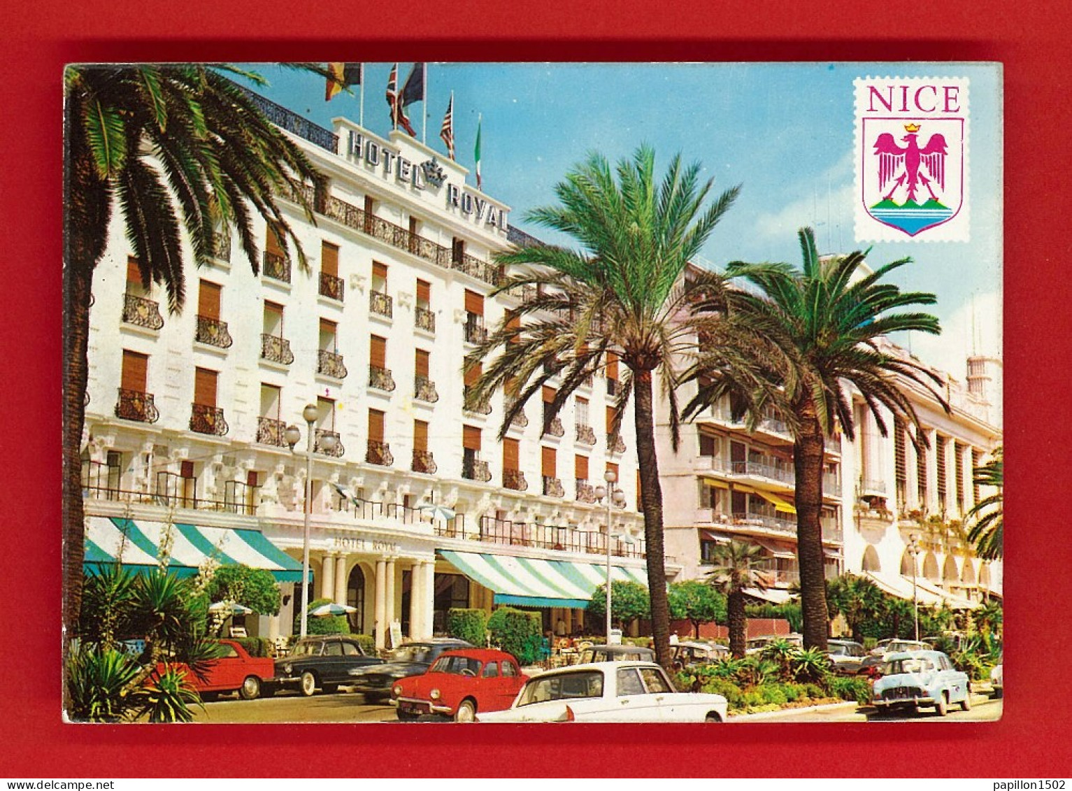 F-06-Nice-57PH5  La Promenade Des Anglais, L'hôtel Royal, Voir Les Voitures Toutes Marques, BE - Bauwerke, Gebäude