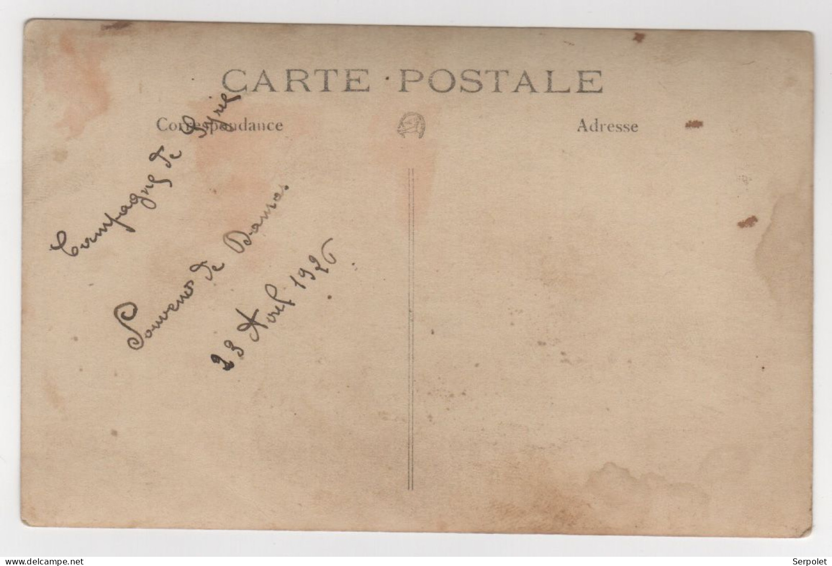 Lot de 3 Cartes-Photo Damas Syrie janvier avril août 1926 Grande Révolte Syrienne Révolution Uniforme Militaire Colonies