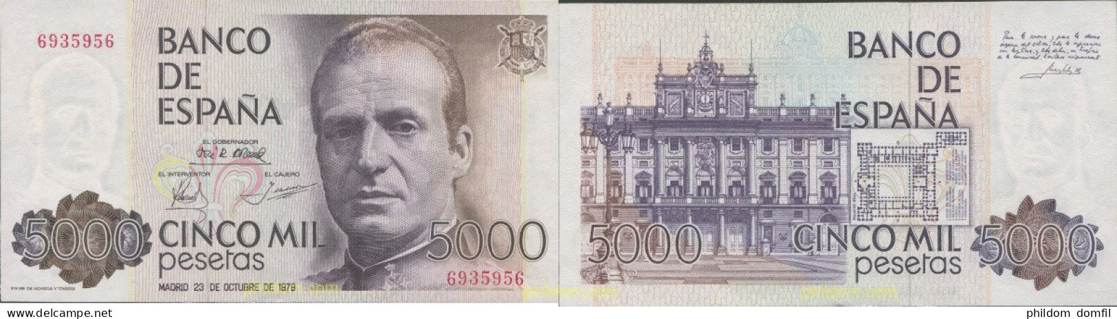 8150 ESPAÑA 1979 5000 Pesetas 23 De Octubre De 1979 - Juan Carlos I - [ 4] 1975-…: Juan Carlos I.