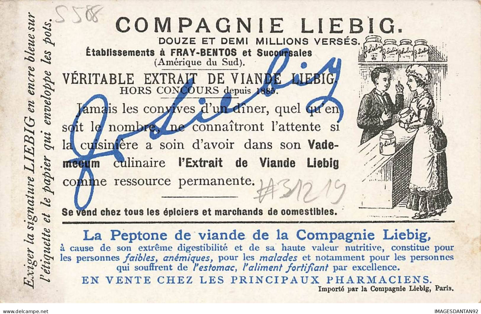 CHROMO #CL31219 LIEBIG S588 FETES MASQUEES POPULAIRES CORTEGE BOEUF GRAS PARIS - Liebig