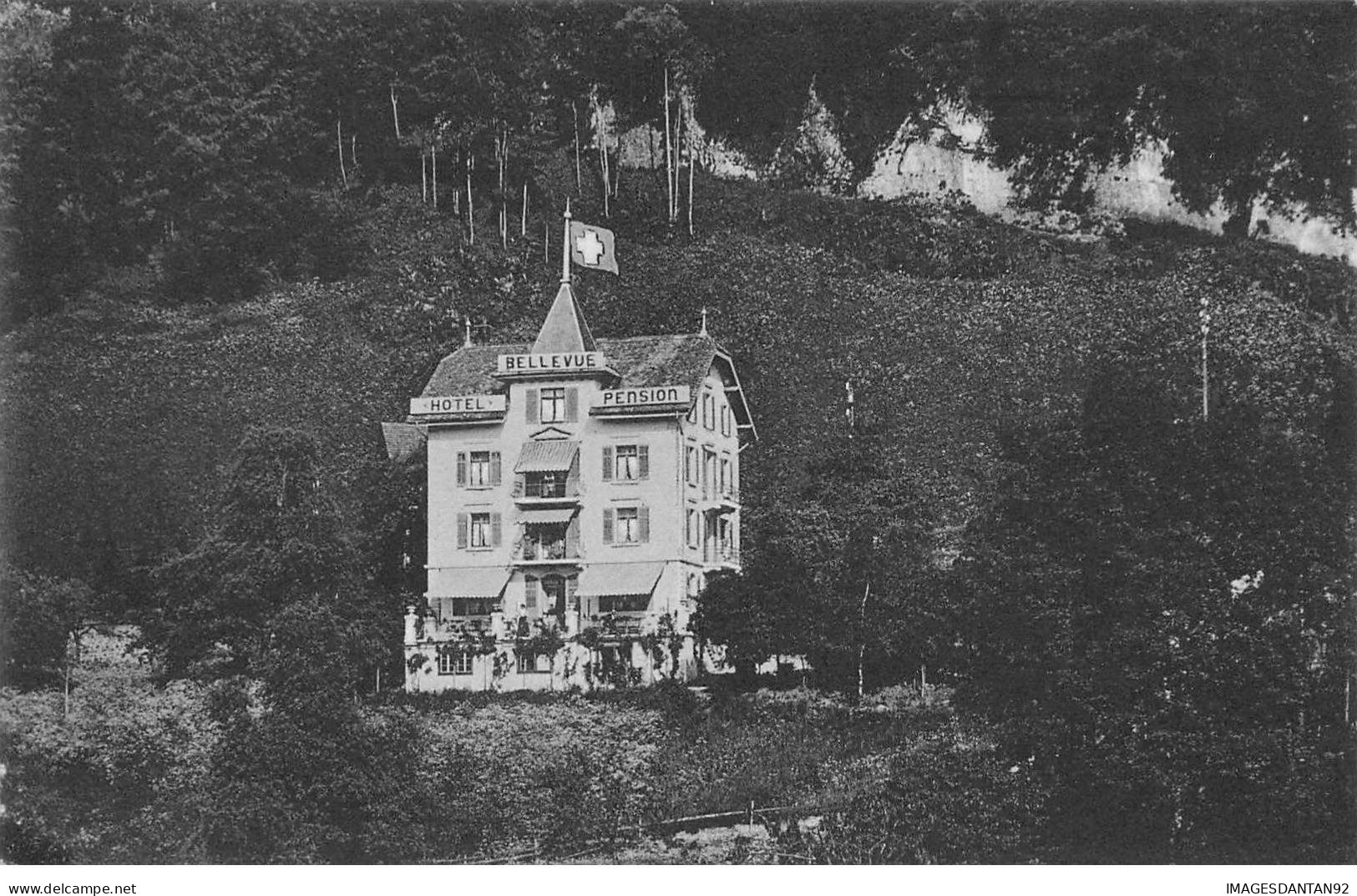 SUISSE #MK45656 MORSCHACH HOTEL U PENSION BELLE VUE - Morschach