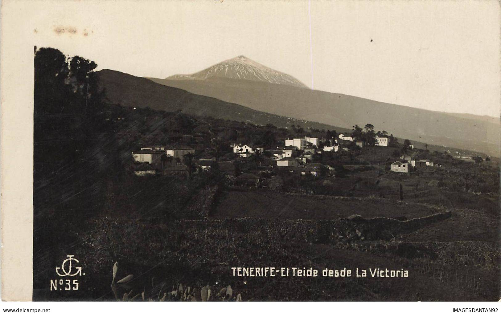 ESPAGNE #MK44366 TENERIFE EL TEIDE DESDE LA VICTORIA - Tenerife