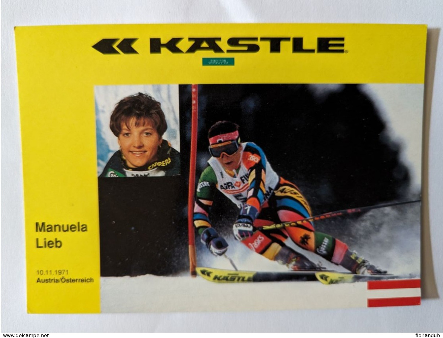 CP - Ski Alpin Manuela Lieb Autriche Kastle - Wintersport